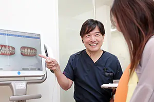 マウスピース矯正「インビザライン」の説明